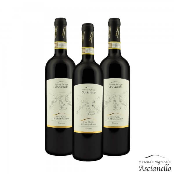 Nobile di Montepulciano DOCG Annata 2016 3 Bottiglie