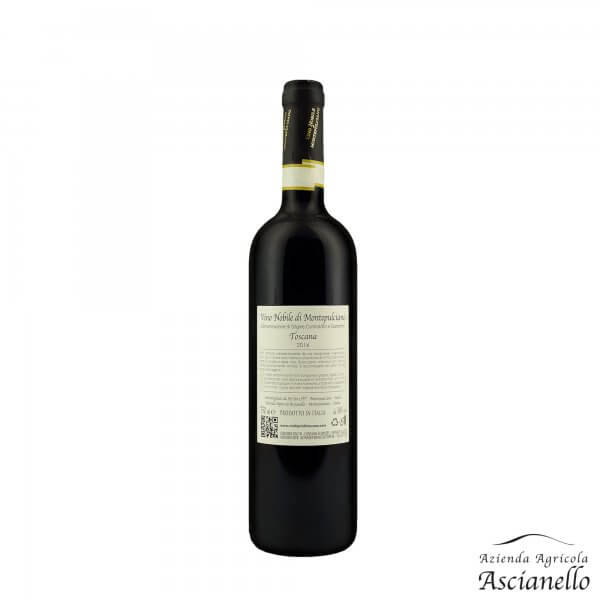 Nobile di Montepulciano DOCG Annata 2016 Retro