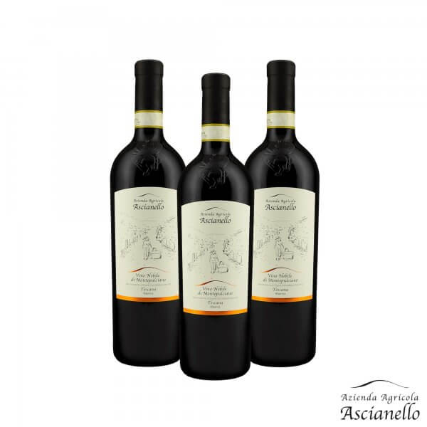 Nobile di Montepulciano Riserva DOCG Annata 2015 3 Bottiglie