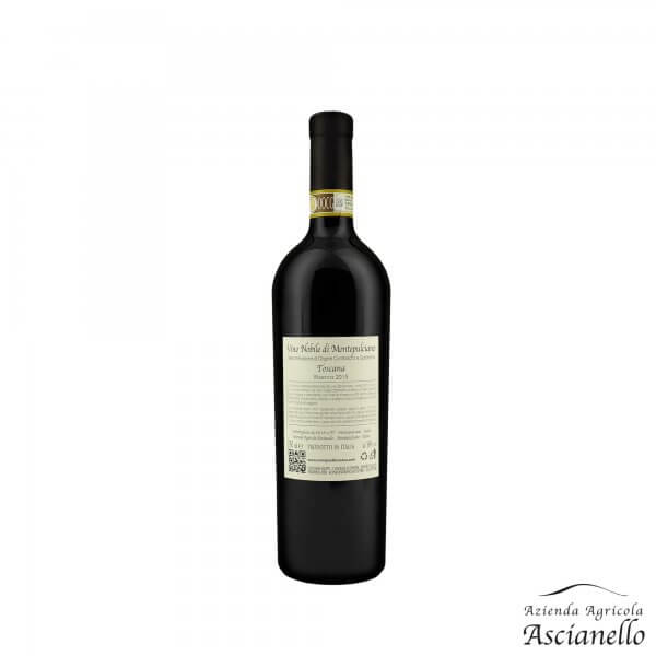 Nobile di Montepulciano Riserva DOCG Annata 2015 Retro